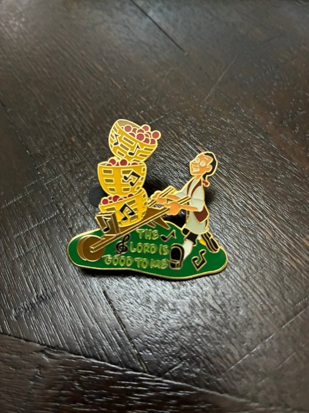Disney Magical Moments The Lord Is Good To Me Enamel Pin
